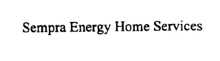 SEMPRA ENERGY HOME SERVICES logo