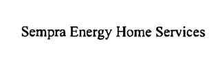 SEMPRA ENERGY HOME SERVICES logo