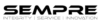 SEMPRE INTEGRITY SERVICE INNOVATION logo