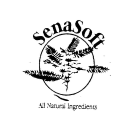 SENASOFT ALL NATURAL INGREDIENTS logo