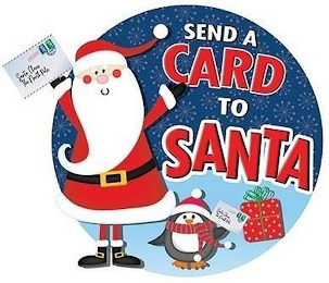 SEND A CARD TO SANTA logo