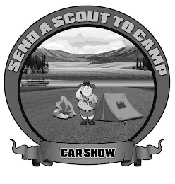 SEND A SCOUT TO CAMP CAR SHOW logo