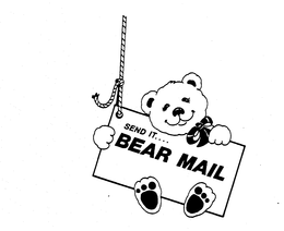 SEND IT....BEAR MAIL logo
