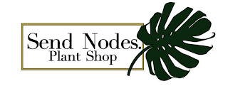 SEND NODES. PLANT SHOP logo