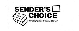 SENDER'S CHOICE "YOUR PERSONAL SHIPPING SERVICE" logo