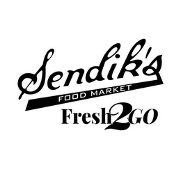 SENDIK'S FOOD MARKET FRESH2GO logo