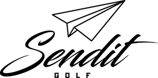 SENDIT GOLF logo