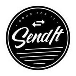 SENDIT · GOOD FOR IT · logo