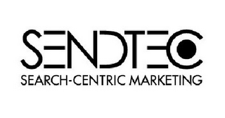 SENDTEC SEARCH-CENTRIC MARKETING logo