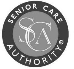 SENIOR CARE AUTHORITYSCA logo