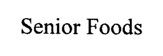 SENIOR FOODS logo