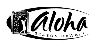 SENIOR PGA TOUR ALOHA SEASON HAWAII logo