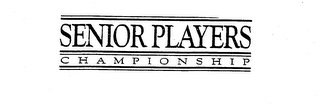 SENIOR PLAYERS CHAMPIONSHIP logo