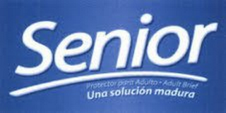 SENIOR PROTECTOR PARA ADULTO ADULT BRIEF UNA SOLUCION MADURA logo