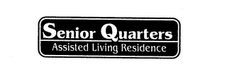 SENIOR QUARTERS ASSISTED LIVING RESIDENCE logo