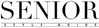 SENIOR STYLE GUIDE logo