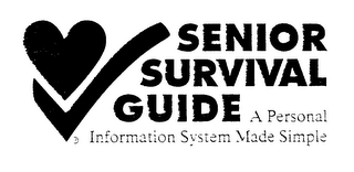SENIOR SURVIVAL GUIDE A PERSONAL INFORMATION SYSTEM MADE SIMPLE logo