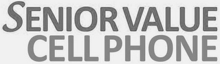 SENIOR VALUE CELLPHONE logo