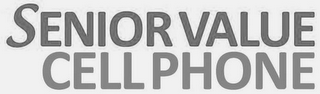SENIOR VALUE CELLPHONE logo