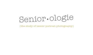 SENIOR·OLOGIE {THE STUDY OF SENIOR PORTRAIT PHOTOGRAPHY} logo