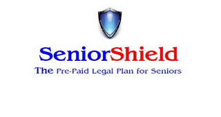 SENIORSHIELD THE PRE-PAID LEGAL PLAN FOR SENIORS logo