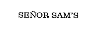 SENOR SAM'S logo