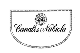 SENORIO DE CANALS & NUBIOLA 1821 CANALS & NUBIOLA logo