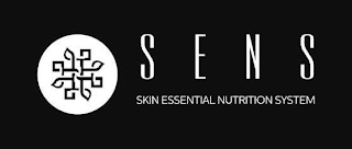 SENS SKIN ESSENTIAL NUTRITION SYSTEM logo