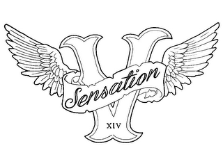 SENSATION V XIV logo