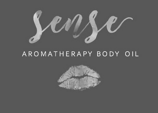SENSE AROMATHERAPY BODY OIL logo