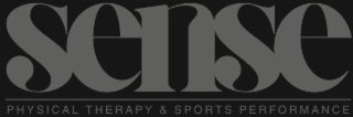 SENSE PHYSICAL THERAPY & SPORTS PERFORMANCE