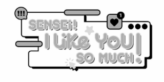 !!!SENSEI! I LIKE YOU SO MUCH! 1 logo