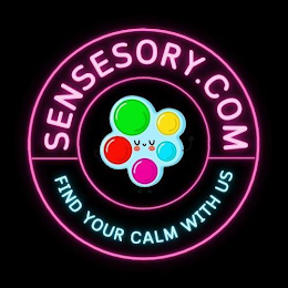 SENSESORY.COM FIND YOUR CALM WITH US logo