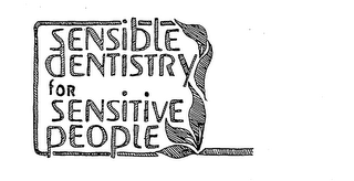 SENSIBLE DENTISTRY FOR SENSITIVE PEOPLE logo