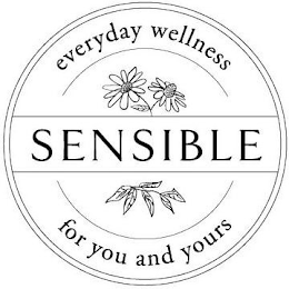 SENSIBLE EVERYDAY WELLNESS FOR YOU AND YOURS logo
