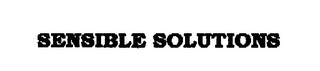 SENSIBLE SOLUTIONS logo