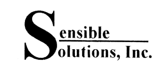 SENSIBLE SOLUTIONS, INC. logo