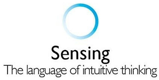 SENSING THE LANGUAGE OF INTUITIVE THINKING logo
