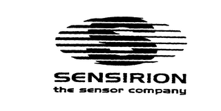 SENSIRION THE SENSOR COMPANY logo