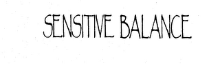 SENSITIVE BALANCE logo