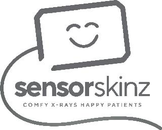 SENSORSKINZ COMFY X-RAYS HAPPY PATIENTS logo