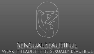 SENSUALBEAUTIFUL WEAR IT, FLAUNT IT BE SEXUALLY BEAUTIFUL logo