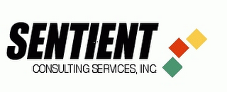 SENTIENT CONSULTING SERVICES, INC. & DESIGN logo