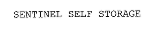 SENTINEL SELF STORAGE logo