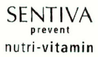 SENTIVA PREVENT NUTRI-VITAMIN logo