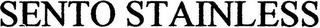 SENTO STAINLESS logo