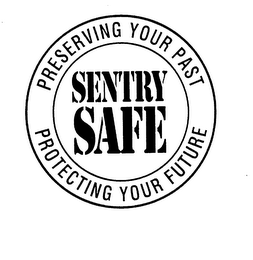 SENTRY SAFE PRESERVING YOUR PAST PROTECTING YOUR FUTURE