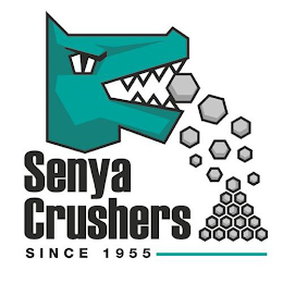SENYA CRUSHERS SINCE 1955 logo