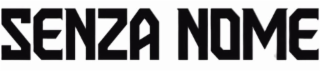 SENZA NOME logo