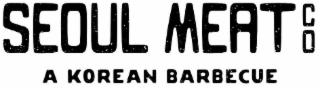 SEOUL MEAT CO A KOREAN BARBECUE logo